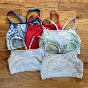 5 Patagonia Active Mesh Bras - L
